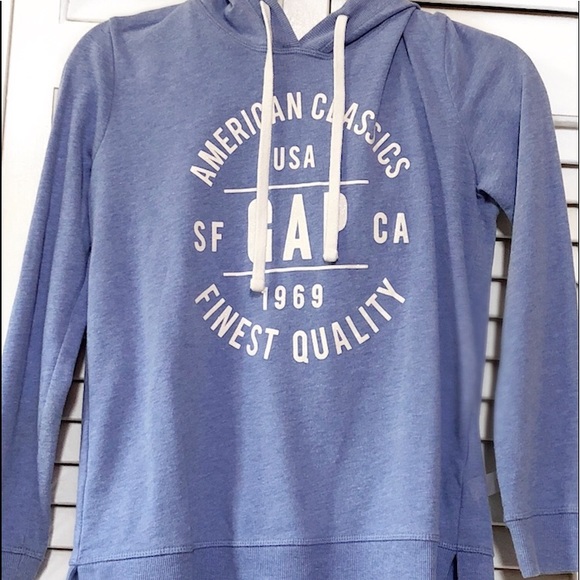 GAP periwinkle hoodie - Picture 1 of 1
